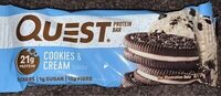 Cookies & Cream Flavor Protein Bar