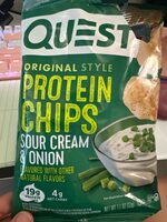 Sour Cream & Onion Original Style Protein Chips