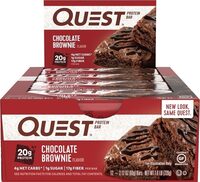 Chocolate brownie flavor protein bars