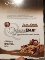Chocolate chip cookie dought