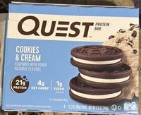 Cookies & Cream Protein Bar
