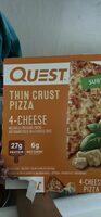 Thin Crust Pizza 4-Cheese