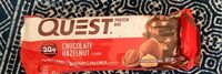 Chocolate hazelnut protein bar