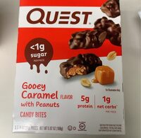 Gooey caramel candy bites