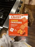 Cheese Crackers Cheddar Blast