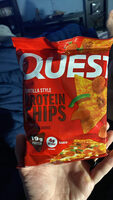Tortilla Style Protein Chips Pizza Flavored