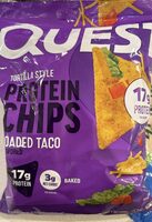 Tortilla Style Protein Chips Loaded Taco