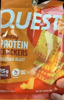 Cheesy Protein Crackers Cheddar Blast