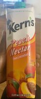 Peach nectar from concentrate