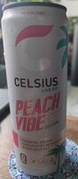 Peach Vibe Sparkling White Peach Edition