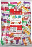 Organic Pops - Pomegranate, Watermelon, Strawberry, Grape, Cherry, Peach, Raspberry, Mango