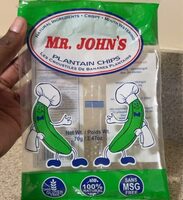 Mr John’s plantain chips