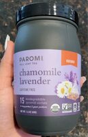 Chamomile lavender tea