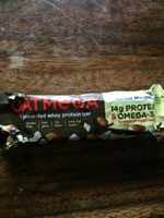 Grass-fed whey protein bar, vanilla almond