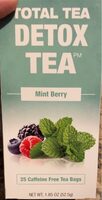 Mint berry detox tea
