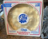 Strawberry rhubarb pie