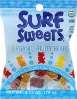 Organic fruity bears