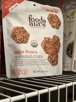 Mexican harvest flax crackers
