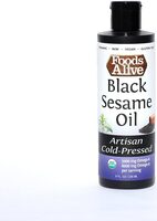 Black sesame seed oil artisan coldpressed organic