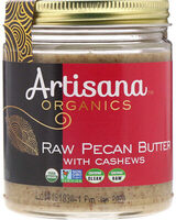 Wilderness poets, raw pecan butter with cashews