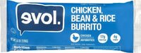 Chicken, Bean & Rice Burrito