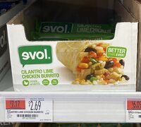 Cilantro Lime Chicken Burrito