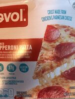 Uncured pepperoni pizza