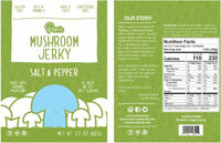 Pan's salt & pepper mushroom jerky