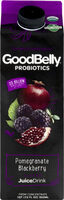 Prebiotic & Probiotic Juice Drink Pomegranate & Blackberry Flavored