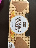 Nyakers, Ginger Snaps, Orange