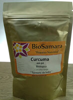 Curcuma em Pó Biológica