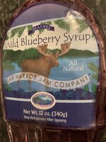 Wild Blueberry Syrup