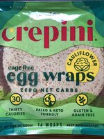 Crepini Egg Wraps