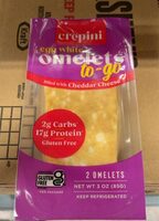 Egg white omelets to-go