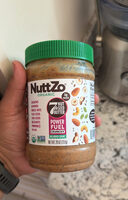 NuttZo Organic 7 Nut & Seed Butter POWER FUEL Crunchy