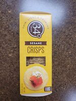 34 Crisps sesame crisps