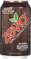 Zero Calorie Soda - Ginger Root Beer Naturally Flavored
