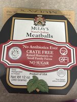 Nana’s Italian Meatballs