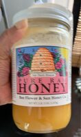 Pure raw honey