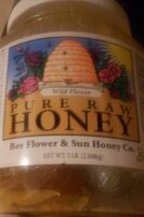 Pure raw honey