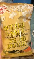 Popcorn sel au beurre