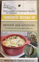 Farmhouse Artisan Dip spinach and artichoke