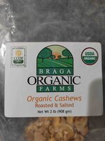 Organic Roasted & Salted Cashews
