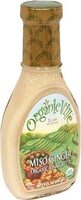 Miso ginger salad dressing