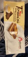 Tiramisu sponge cakes