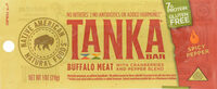Bison pemmican meat bars with buffalo cranberries
