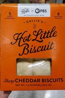 Sharp cheddar biscuits