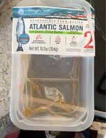 Atlantic Salmon with Garlic Chive Butter