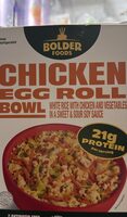 Chicken Egg Roll Bowl