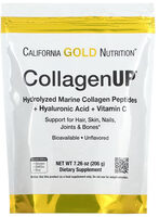 California Gold Nutrition, CollagenUP, Hydrolyzed Marine Collagen Peptides with Hyaluronic Acid and Vitamin C, Unflavored